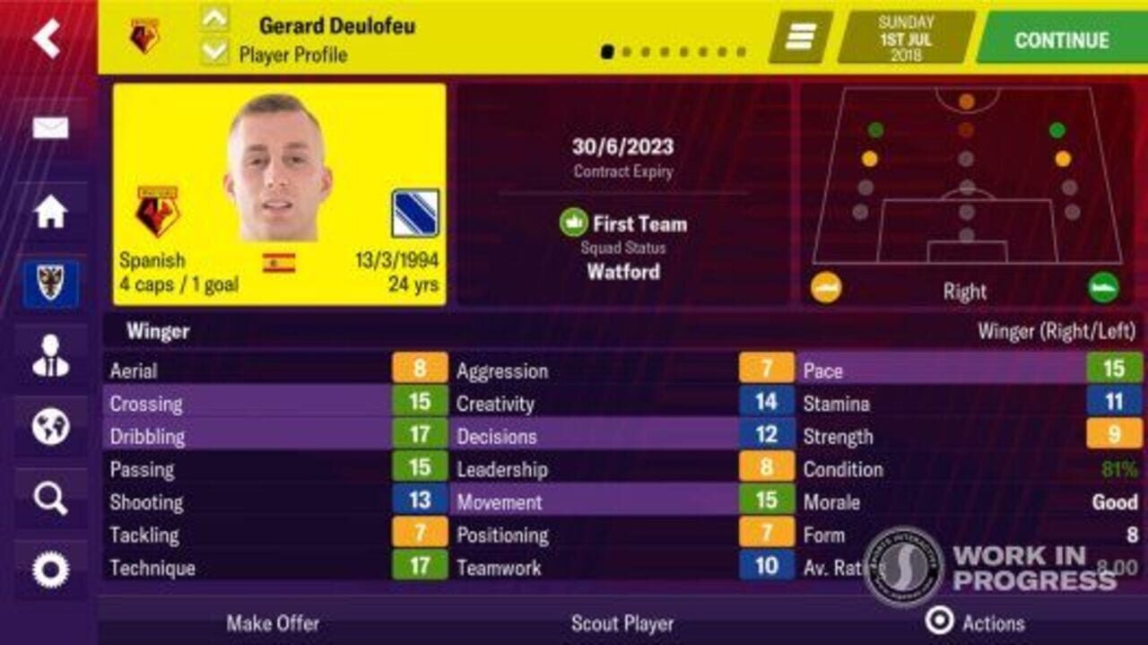 Football Manager 2019 Mobile