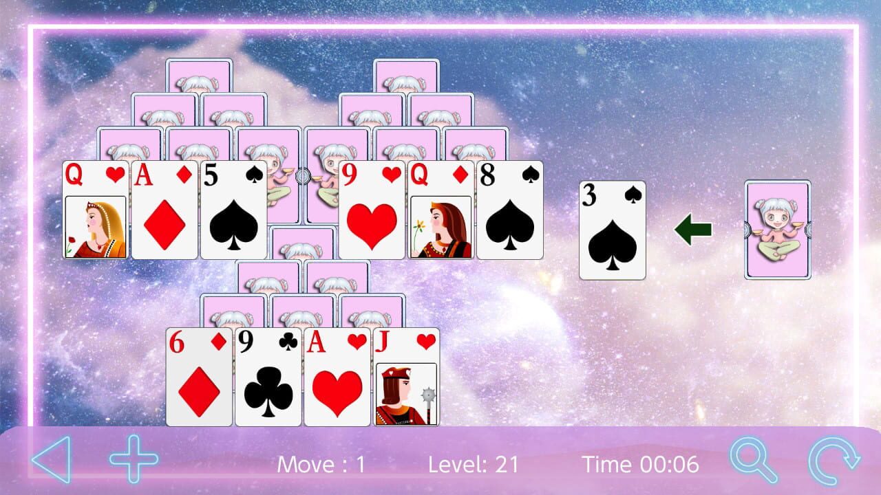 Zodiac Tri Peaks Solitaire