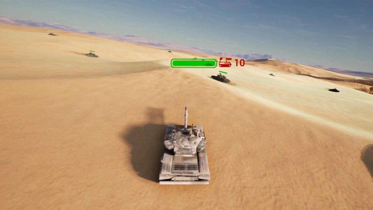 T90 Tank Battle Simulator in VR
