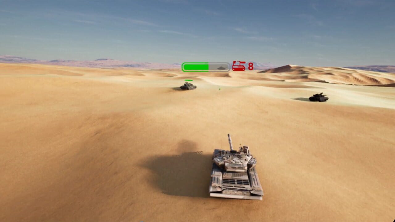 T90 Tank Battle Simulator in VR