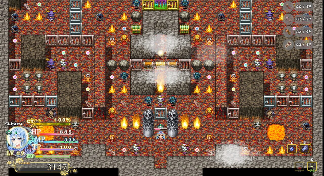 Evil Maze 2: Lava Dungeon