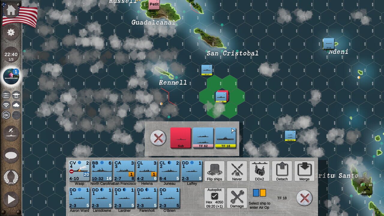 Carrier Battles 4 Guadalcanal: Submarines & Torpedo Alley Scenario
