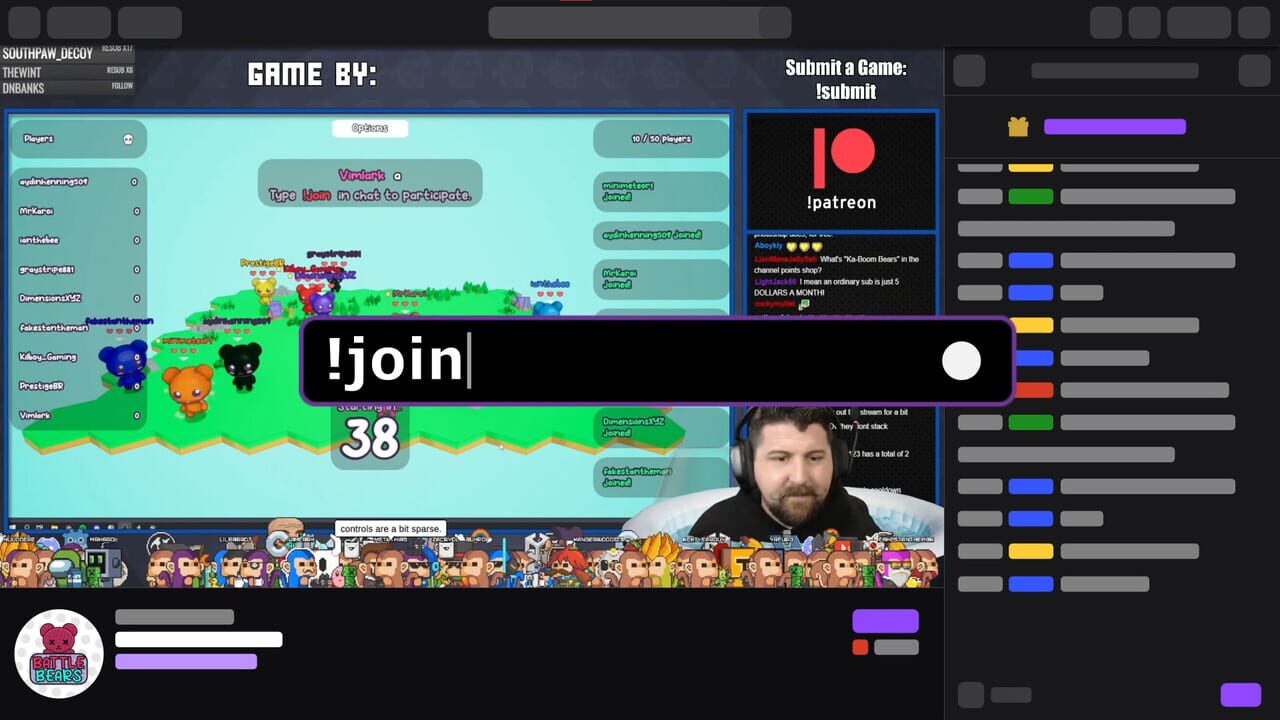 Boom Bears on Stream