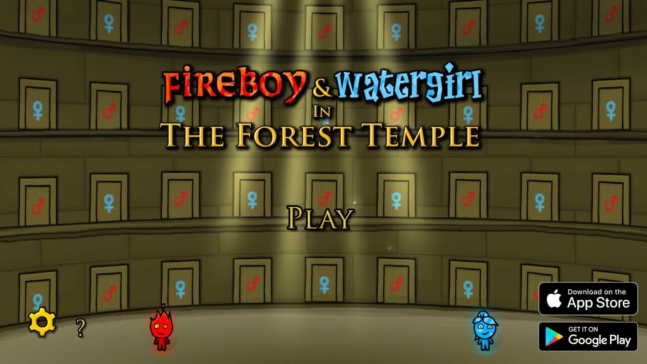 Fireboy and Watergirl in the Forest Temple