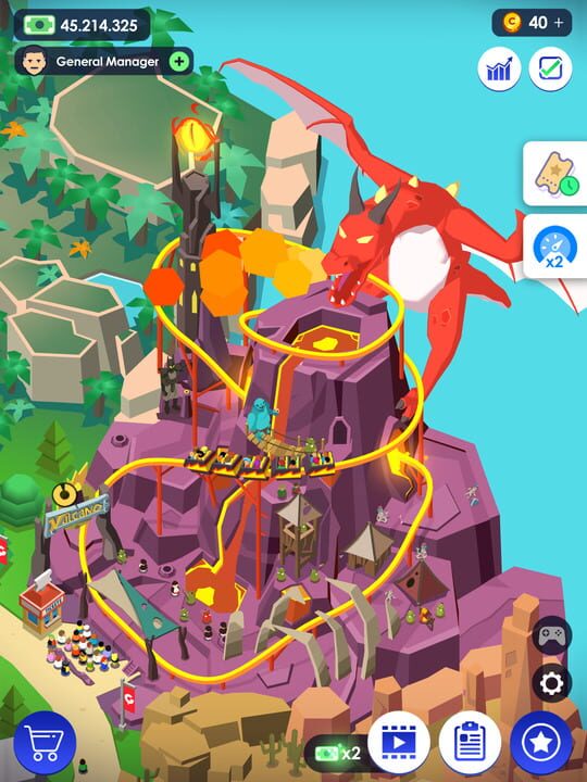 Idle Theme Park Tycoon