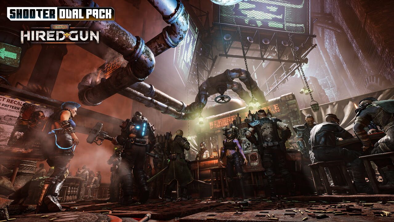 Shooter Dual Pack I Necromunda: Hired Gun + Space Hulk: Deathwing – Enhanced Edition