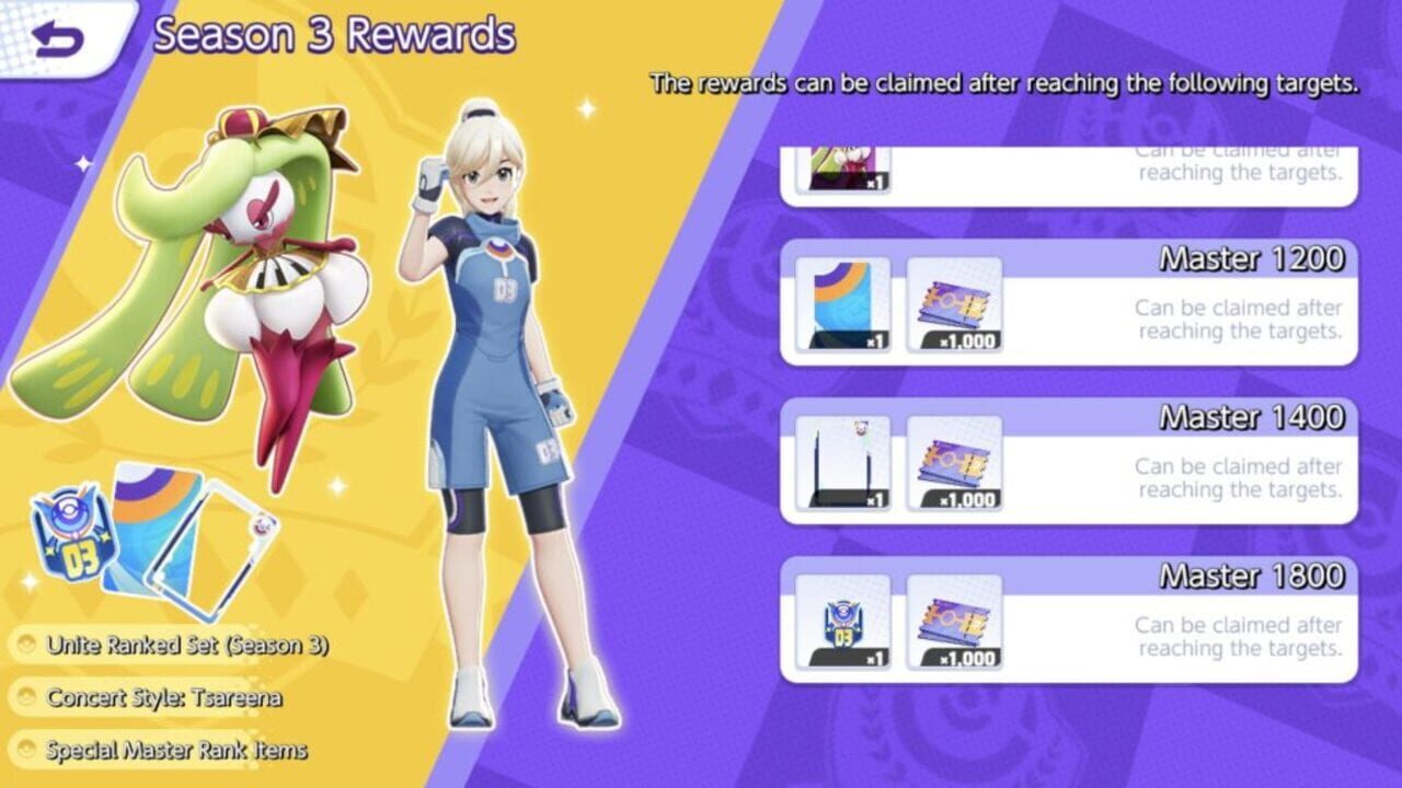 Pokémon Unite: Season 3