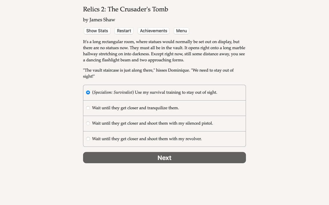 Relics 2: The Crusader’s Tomb