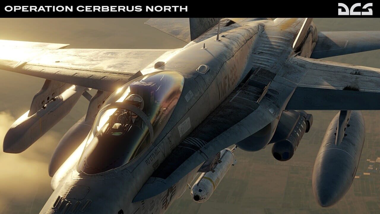 DCS World: F/A-18C Operation Cerberus North by Ground Pounder Sims