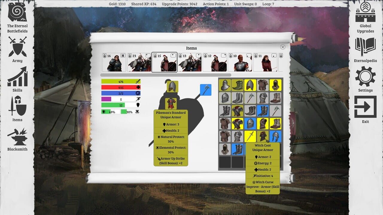 The Eternal Battlefields