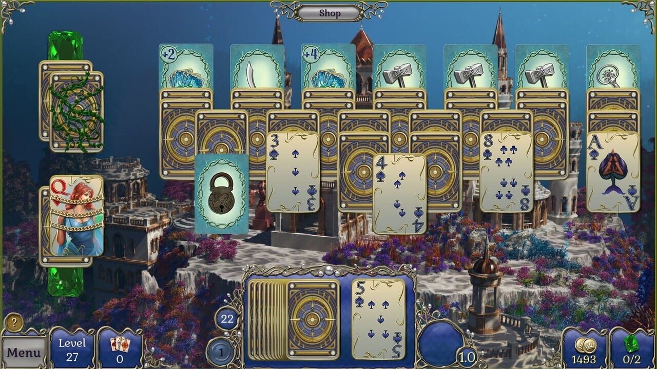 Jewel Match Atlantis Solitaire 3: Collector’s Edition