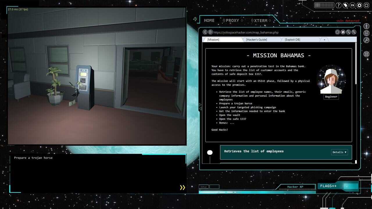 Yolo Space Hacker: Mission Bahamas