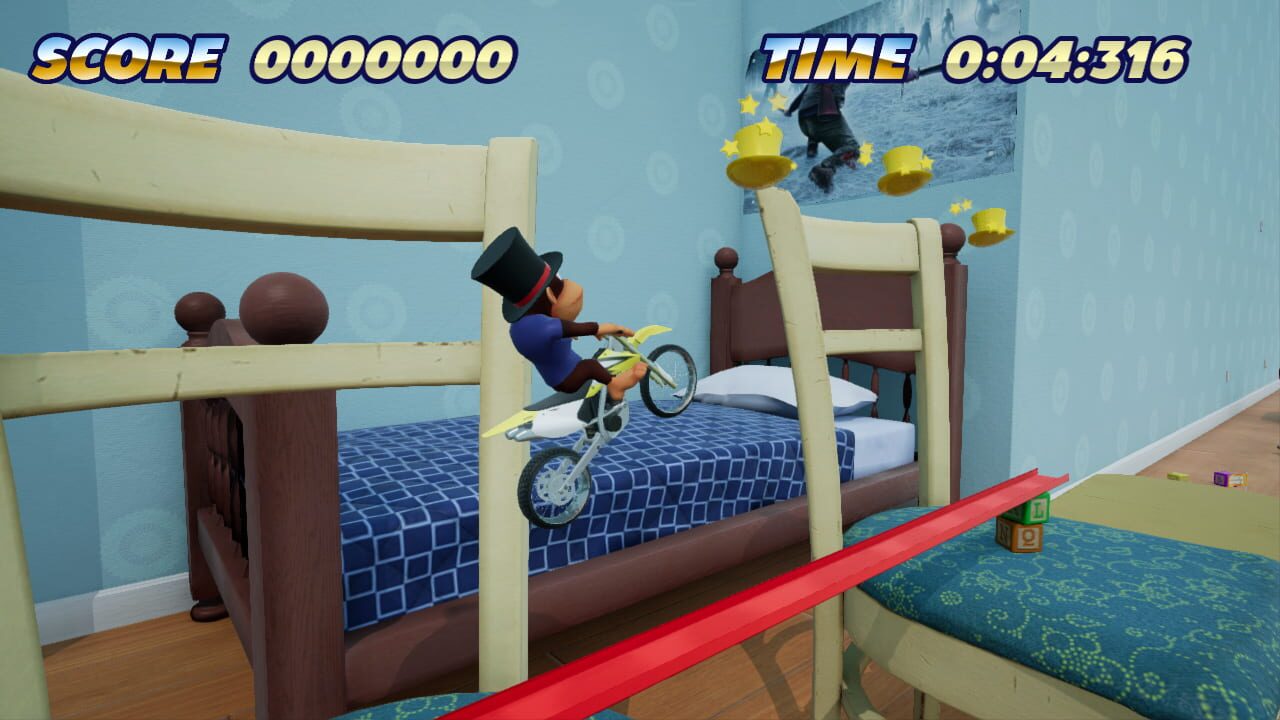Toy Stunt Bike: Tiptop’s Trials