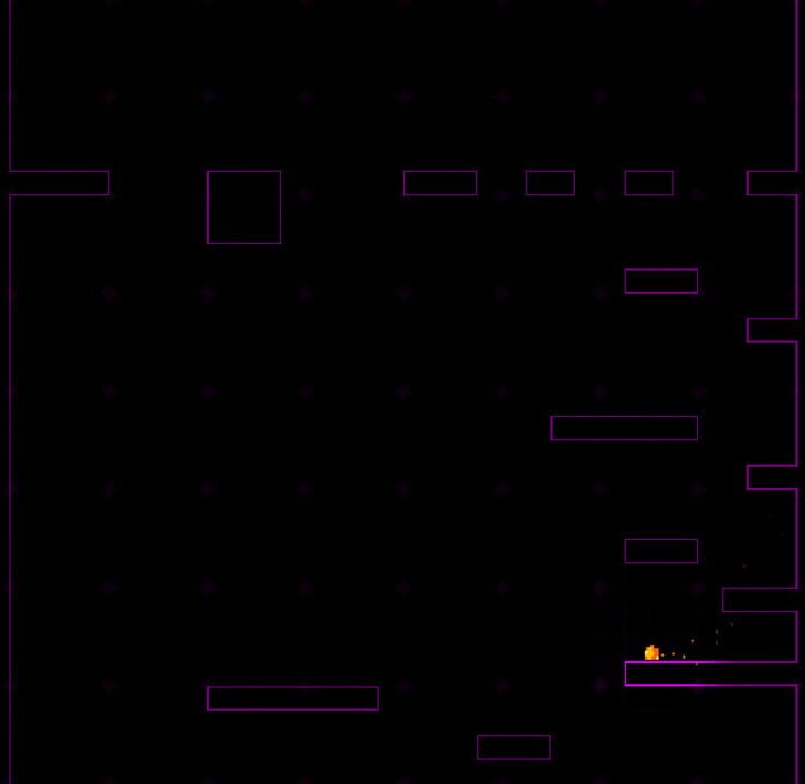 Just a ball: Jumping in the space