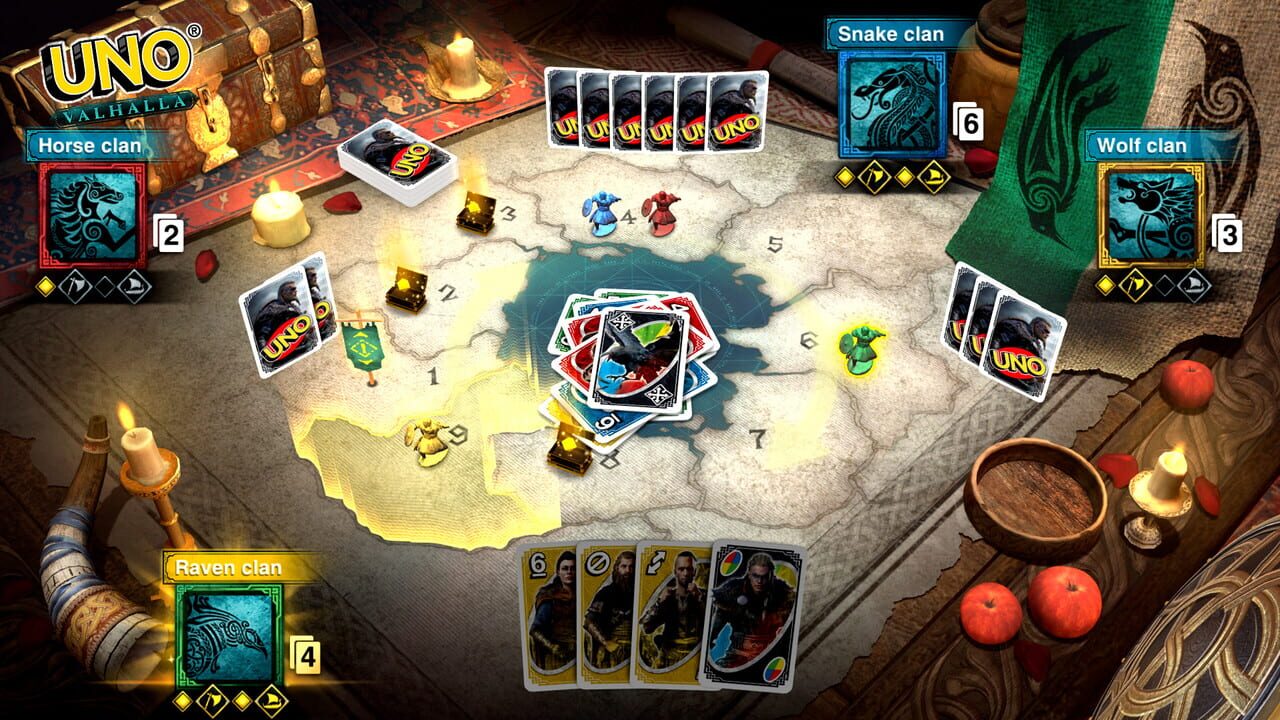 Uno: Assassin’s Creed Valhalla Theme Cards