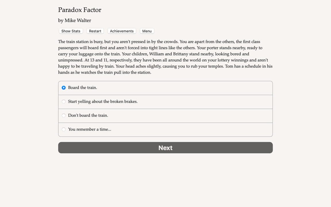 Paradox Factor