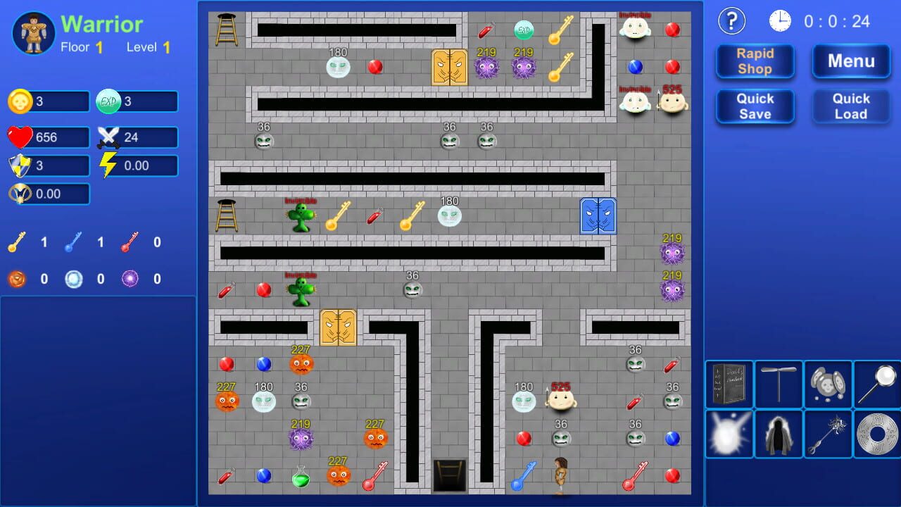 Magic Tower: Destroy the Wormhole