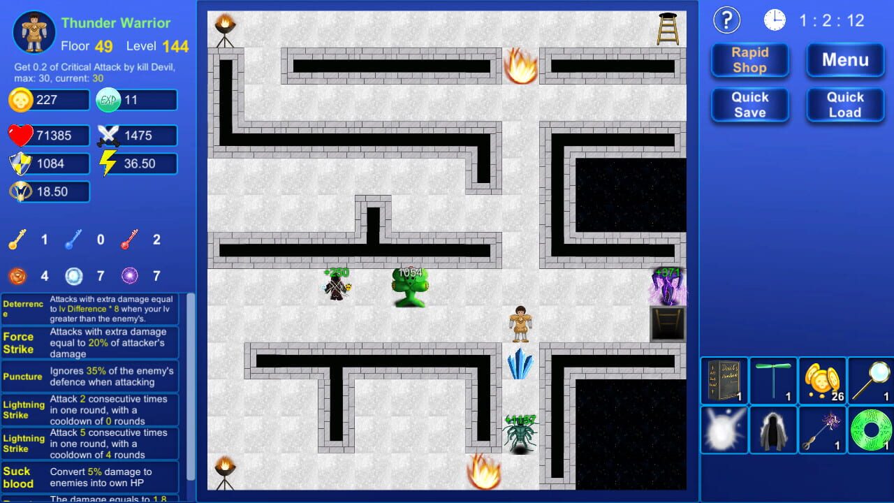 Magic Tower: Destroy the Wormhole