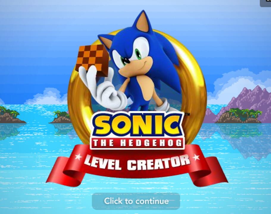 Sonic the Hedgehog Level Creator