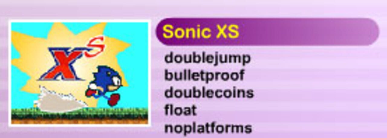 Sonic XS