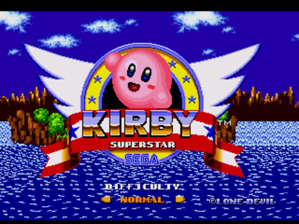 Kirby in Sonic the Hedgehog