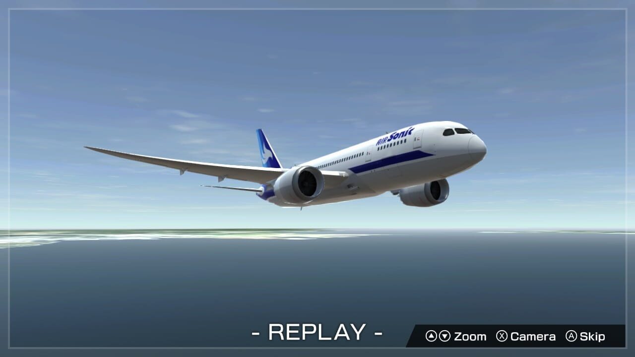 Landing Hero: Haneda x 787