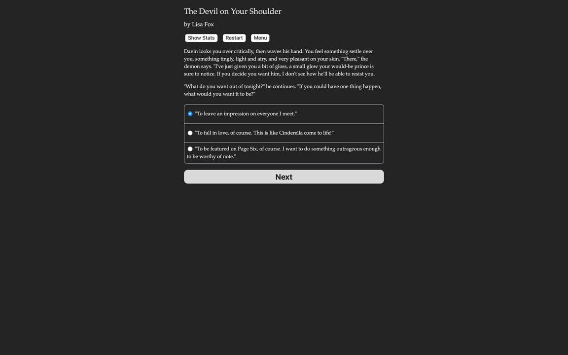 Devil on Your Shoulder