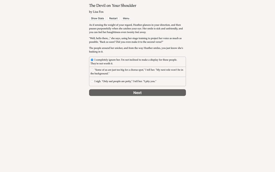 Devil on Your Shoulder