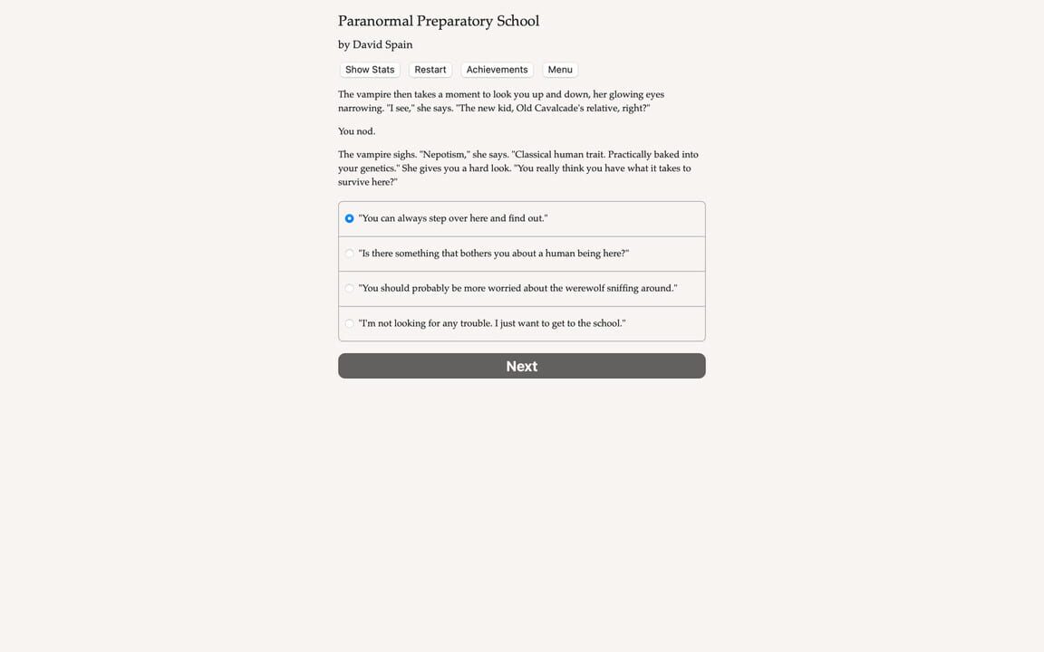 Paranormal Preparatory School