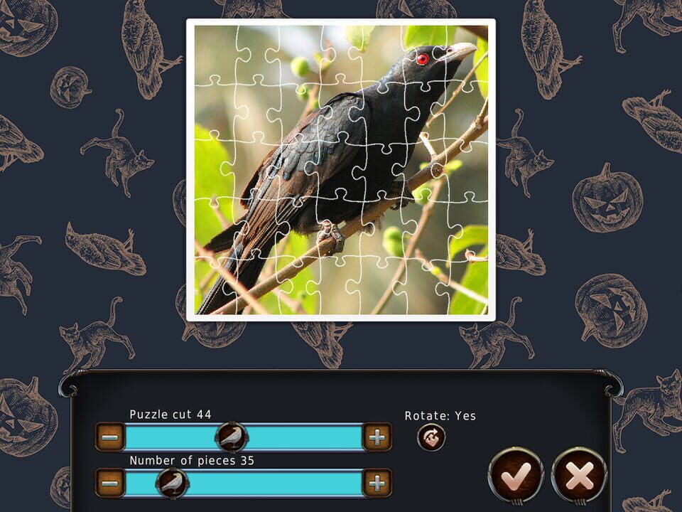 1001 Black Raven Jigsaw