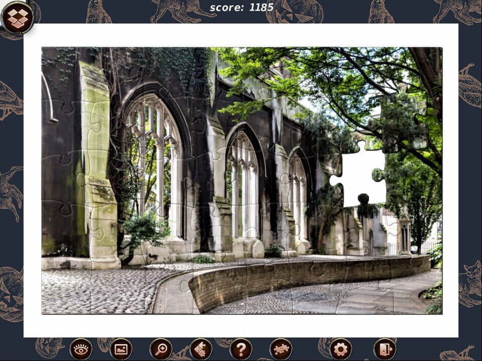 1001 Black Raven Jigsaw