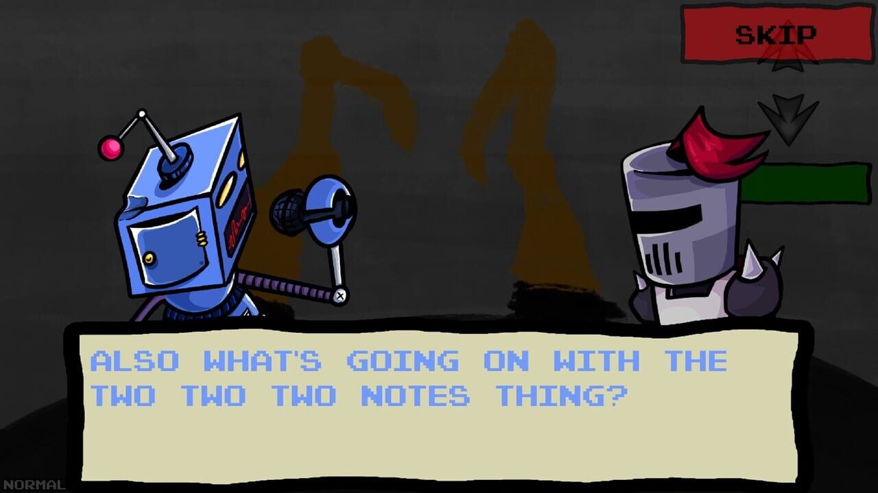 Rhythm Knights: Double Treble