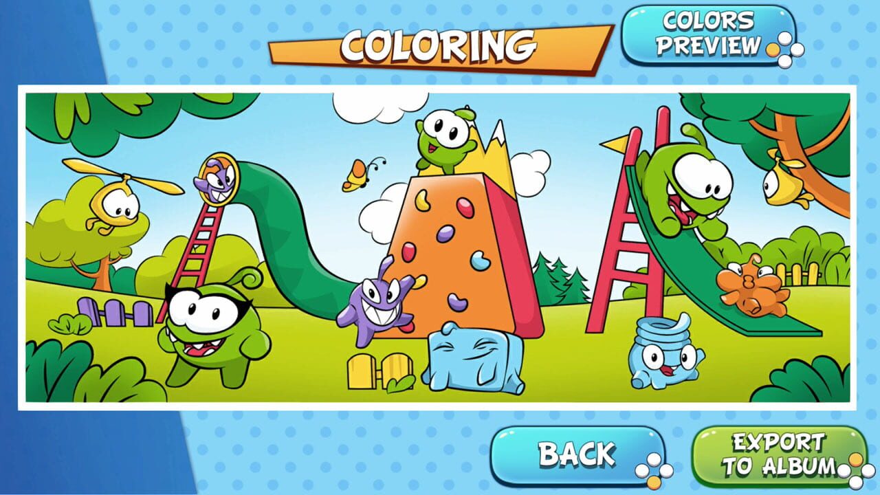 Om Nom: Coloring, Toons & Puzzle – Sweet Coloring Pages