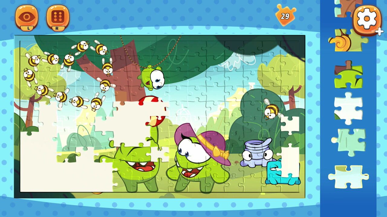 Om Nom: Coloring, Toons & Puzzle – Flavorful Puzzles