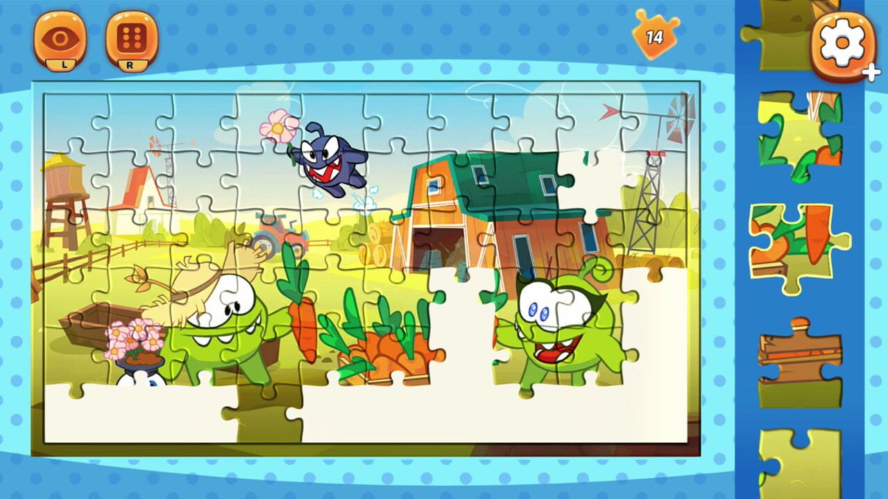 Om Nom: Coloring, Toons & Puzzle – Flavorful Puzzles