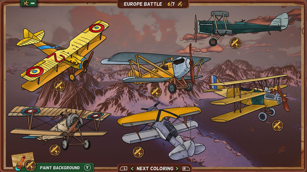 Red Wings: Coloring Planes – American Aces