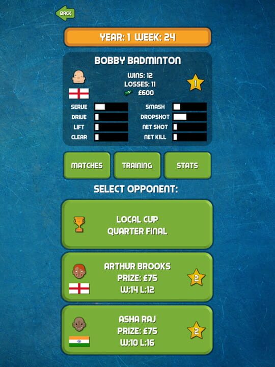 Badminton Manager