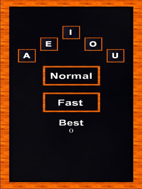 Don’t Touch the Vowels