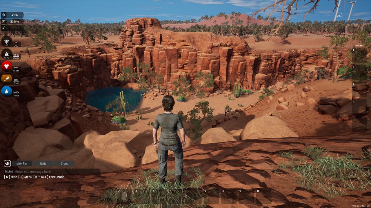 KeepUp Survival: Red Desert Map