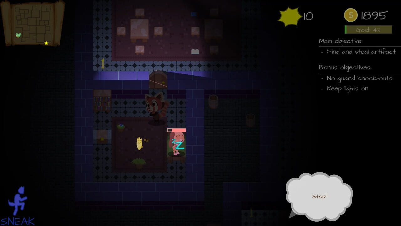 Endless Thief: a Furry Stealth Adventure