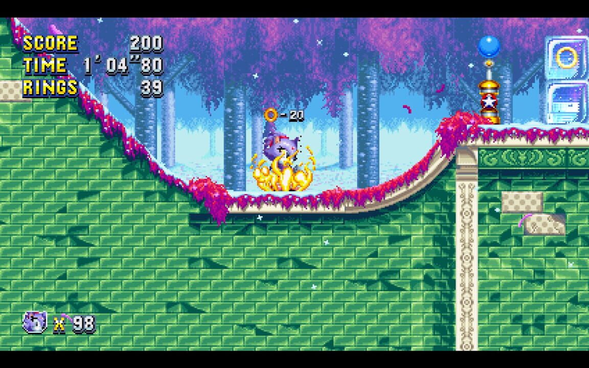 Sonic Mania: Blazey Mix Plus Moveset!