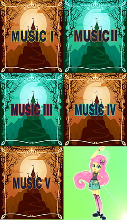 Fluttershy Piano Tiles