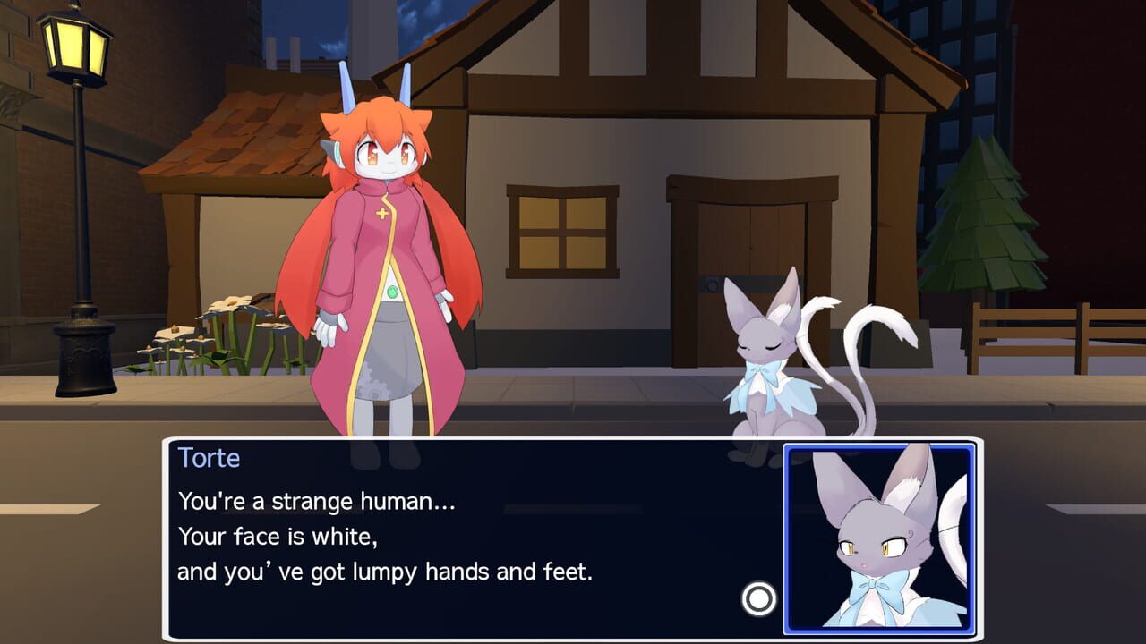 The Robot Girl Meets the Human!