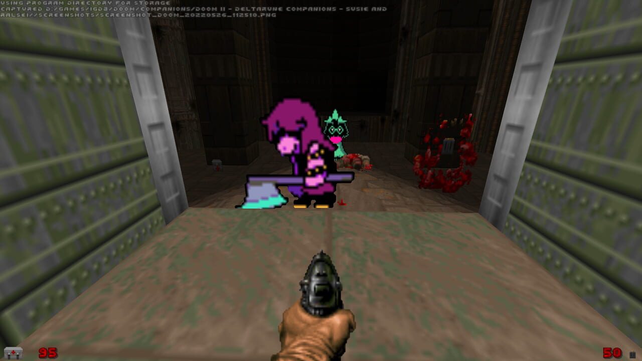 Doom II: Deltarune Companions – Susie and Ralsei