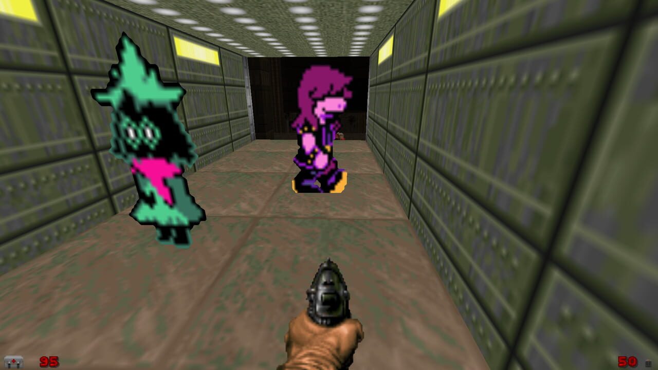 Doom II: Deltarune Companions – Susie and Ralsei