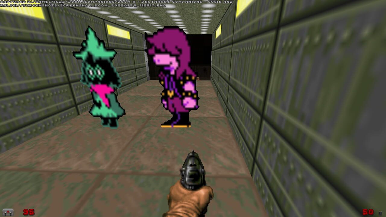 Doom II: Deltarune Companions – Susie and Ralsei