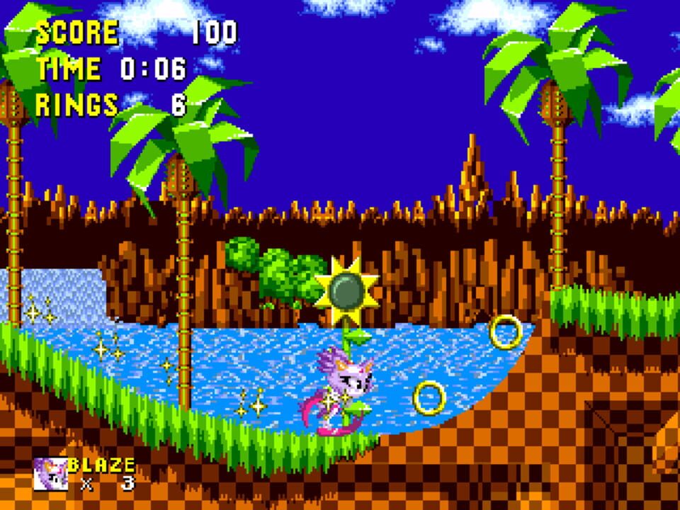 Blaze the Cat in Sonic the Hedgehog