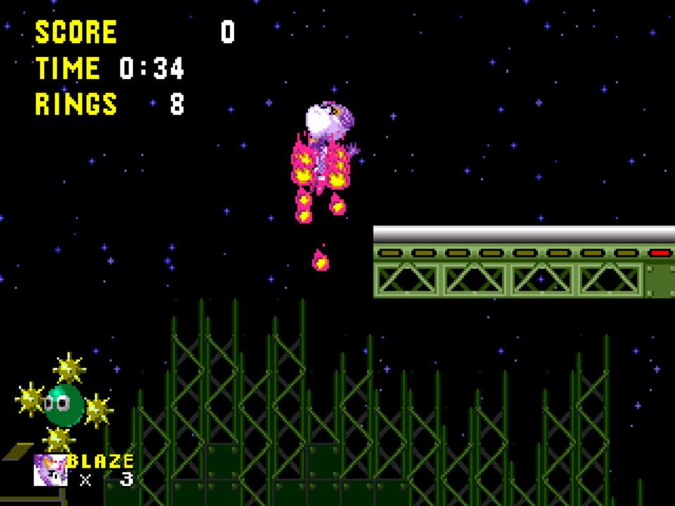 Blaze the Cat in Sonic the Hedgehog