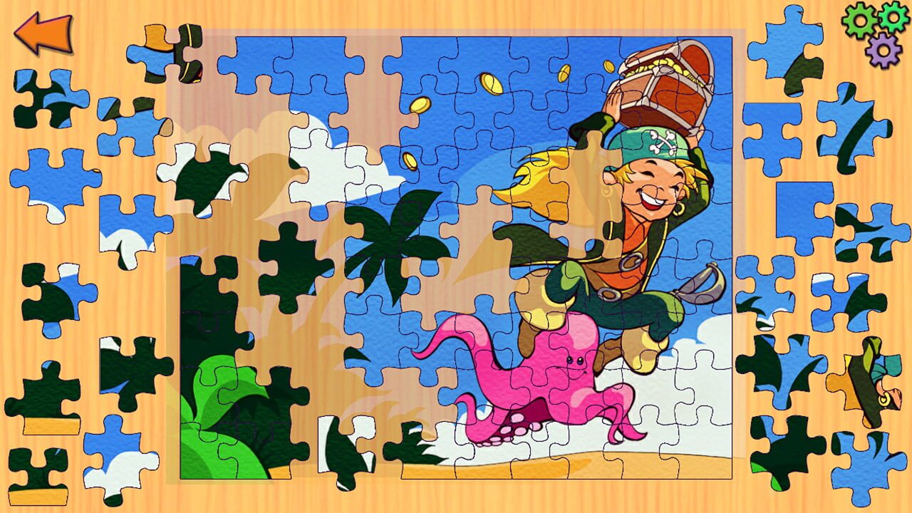 Pirates Jigsaw Puzzle for Kids & Toddlers