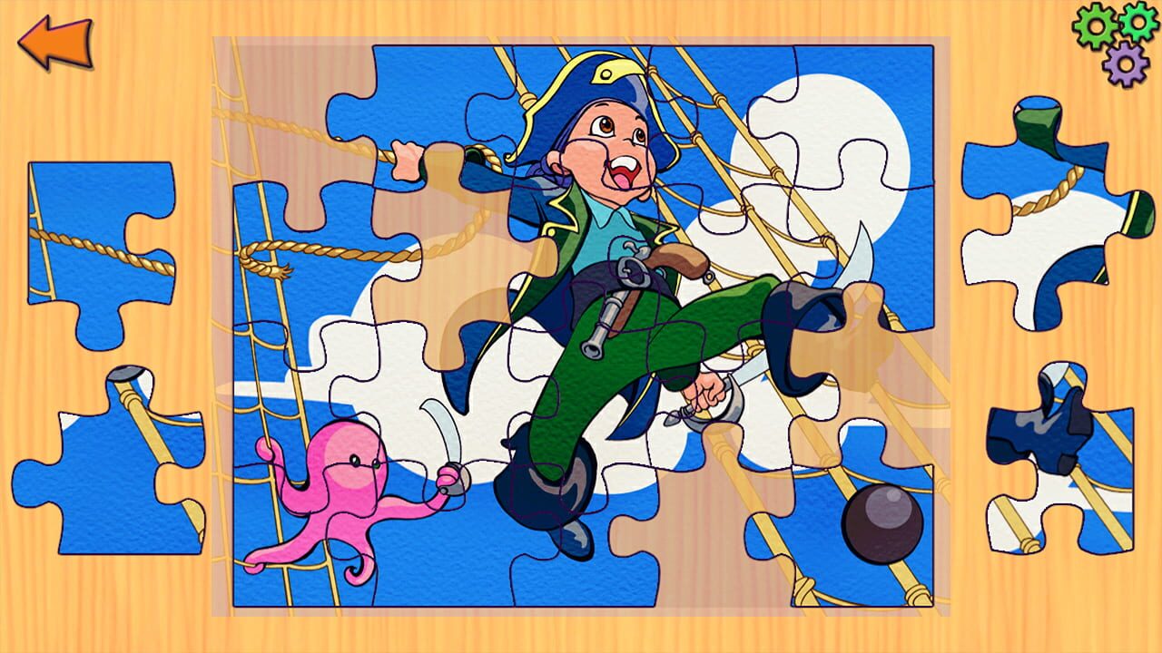 Pirates Jigsaw Puzzle for Kids & Toddlers